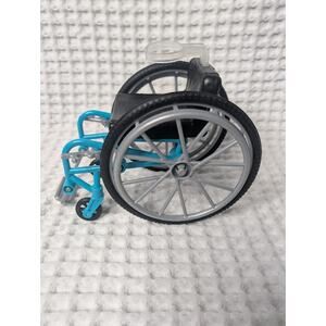 BARBIE wheelchair blue